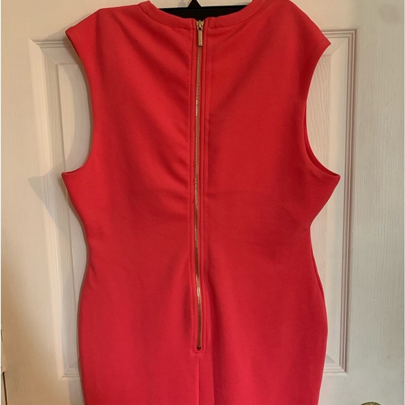 Pink Cut Out Neck Dress Size L Kardashian Kollection New with tags - Picture 5 of 10